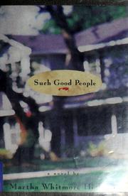 Cover of: Such good people