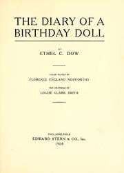 Cover of: The diary of a birthday doll