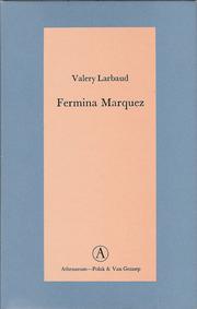 Cover of: Fermina Marquez