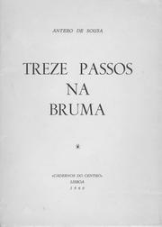 Cover of: Treze passos na bruma by Antero de Sousa