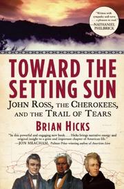 Cover of: Toward the Setting Sun by John Ross