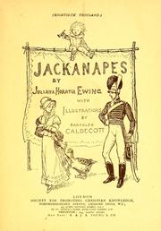 Cover of: Jackanapes by Juliana Horatia Gatty Ewing