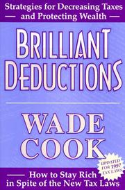 Cover of: Brilliant Deductions by Wade B. Cook