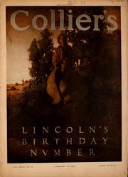 Cover of: Collier's: the national weekly : February 10, 1906, Lincoln's birthday number