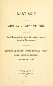 Debt suit by West Virginia. Office of the Attorney General