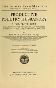 Cover of: Productive poultry husbandry: a complete text dealing with the principles and practices involved in the management of poultry