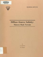 Diffuse-source salinity by Stanley A. Schumm