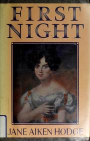 Cover of: First night
