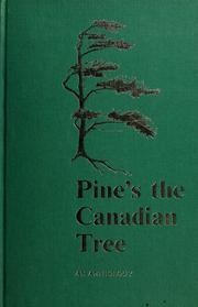 Cover of: Pine's the Canadian tree