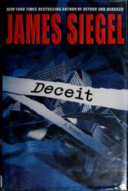 Cover of: Deceit | James Siegel