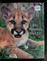 Cover of: Why mammals have fur