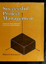 Cover of: Successful project management by Milton D. Rosenau
