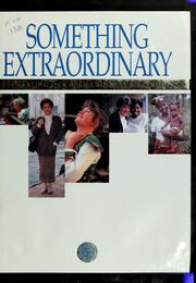 Cover of: Something extraordinary by Relief Society (Church of Jesus Christ of Latter-day Saints)