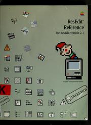 Cover of: ResEdit reference by Apple Computer Inc.