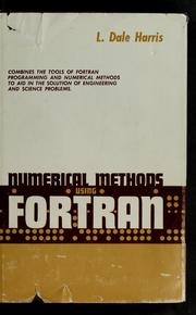 Cover of: Numerical methods using Fortran. by L. Dale Harris
