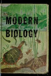 Cover of: Modern biology by Truman Jesse Moon