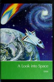 Cover of: A look into space