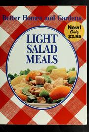 Cover of: Light salad meals