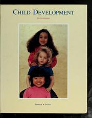 Cover of: Child development | John W. Santrock