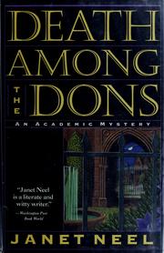 Cover of: Death among the dons by Janet Neel
