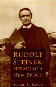 Cover of: Rudolf Steiner, herald of a new epoch | Stewart Copinger Easton