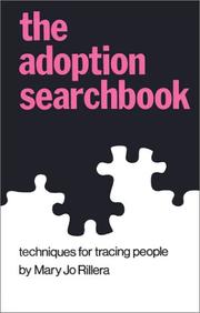 Cover of: Adoption Searchbook by Mary J. Rillera