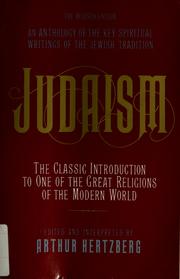 Cover of: Judaism by Arthur Hertzberg