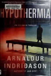 Hypothermia by Arnaldur Indriðason