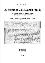 Cover of: Los aujòls de Moïses Joan de Pujòl. 2. Lista longa (generacions 1 a 20)