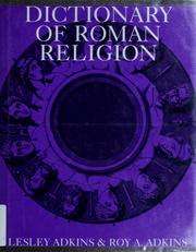 Dictionary of Roman Religion by Lesley Adkins
