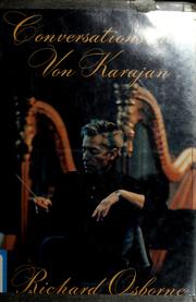 Cover of: Conversations With Von Karajan