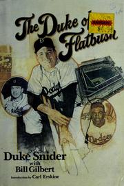 Cover of: The Duke of Flatbush