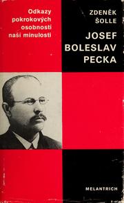 Cover of: Josef Boleslav Pecka by Zdenko Šolle