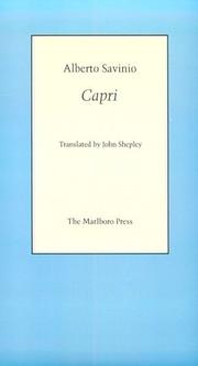 Cover of: Capri