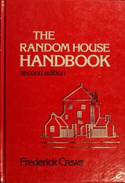 Cover of: The Random House handbook by Frederick C. Crews
