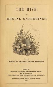 Cover of: The Hive, or, Mental gatherings