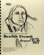 Cover of: Beulah trench