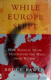 Cover of: While Europe slept by Bruce Bawer