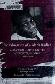 Cover of: The education of a Black radical