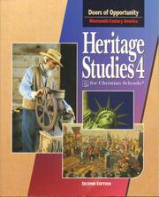 Cover of: Heritage Studies 4 for Christian Schools: Doors of Opportunity:Nineteenth-Century America