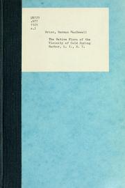 Cover of: The native flora of the vicinity of Cold Spring Harbor, L.I., New York