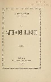 Cover of: Il salterio del pellegrino