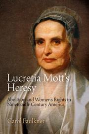 Cover of: Lucretia Mott