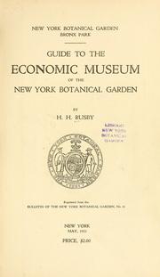 Cover of: Guide to the Economic Museum of the New York Botanical Garden