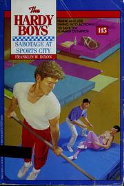Cover of: Sabotage at Sports City by Franklin W. Dixon