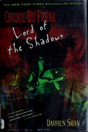 Cover of: Lord of the shadows by Darren Shan