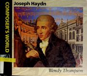 Cover of: Joseph Haydn by Wendy Thompson