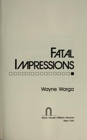 Cover of: Fatal impressions