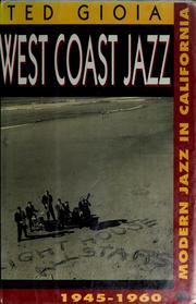 Cover of: West Coast jazz