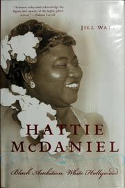 Cover of: Hattie McDaniel by Jill Watts
